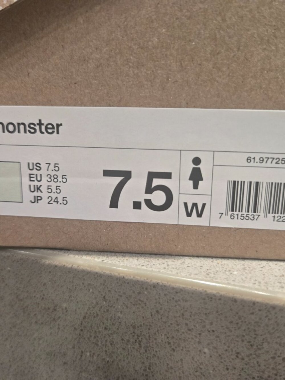 On running cloud monster white, lime and neon pink. Size 7.5 new - Picture 2 of 5